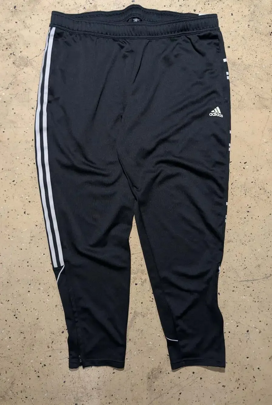 Adidas Tiro Asymmetrical Tape Track Pants Size 2XL Black